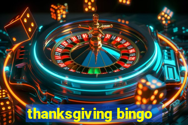 thanksgiving bingo